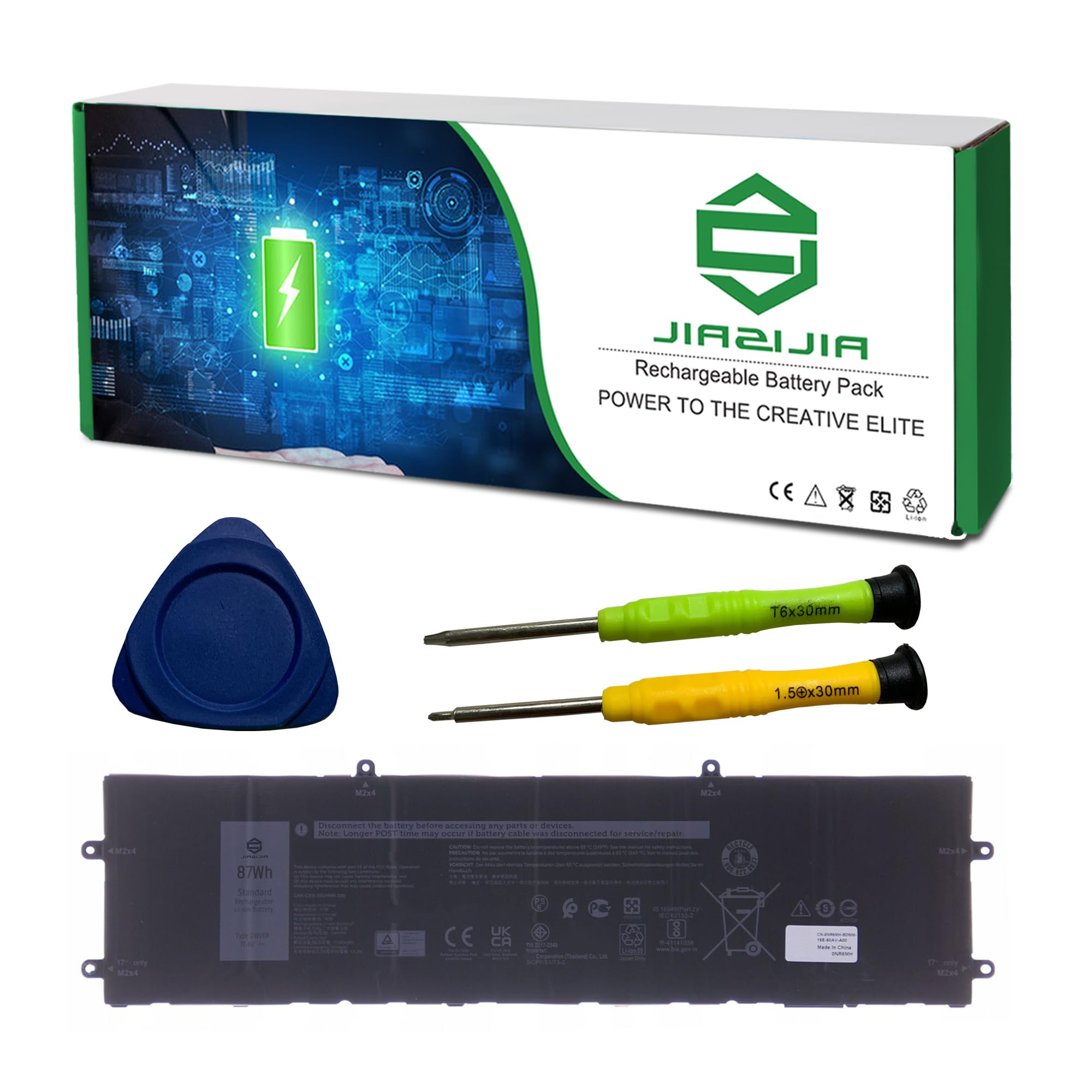 Amazon.com: JIAZIJIA DWVRR Laptop Battery Replacement for